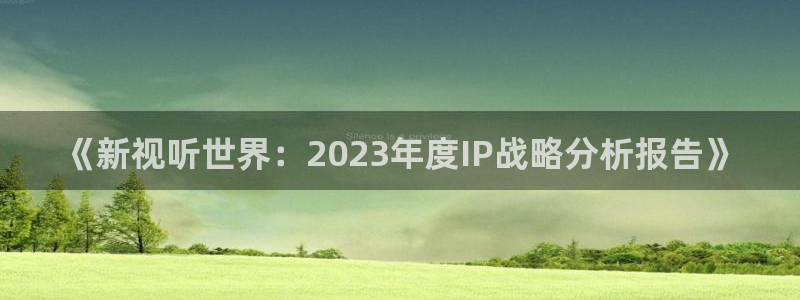 第七影院花花神马：《新视听世界：2023年度IP战略分析报告》